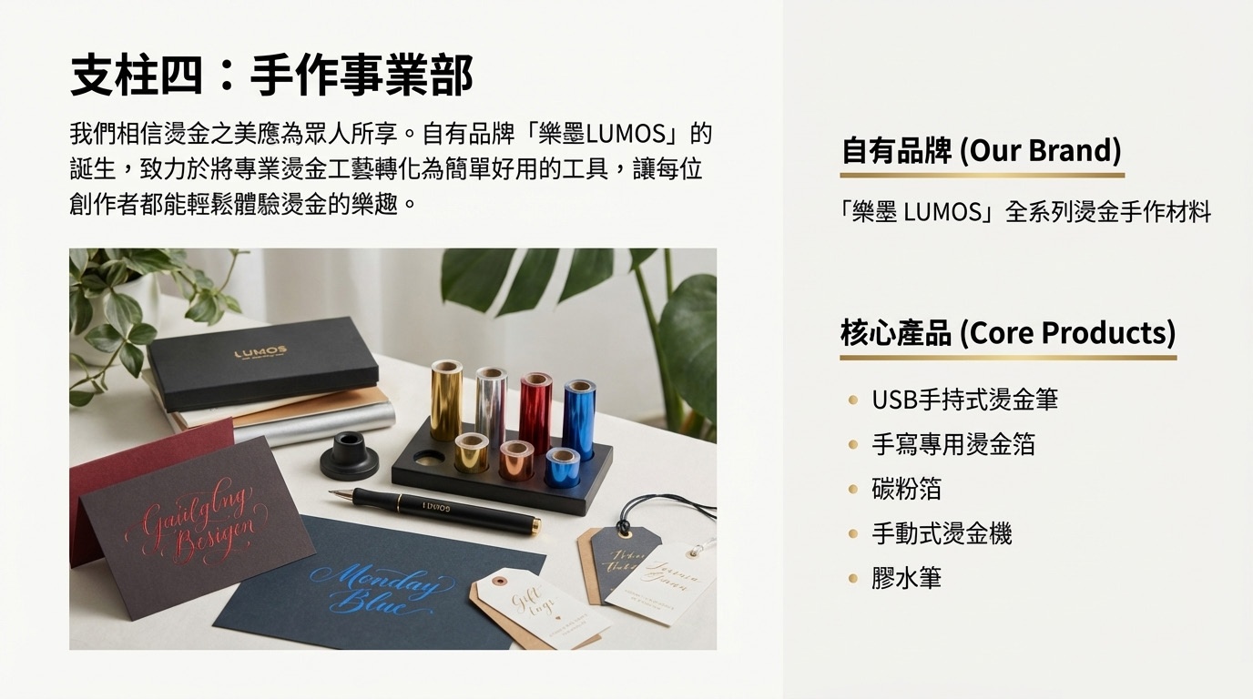 手作事業部 Handicraft Division LUMOS