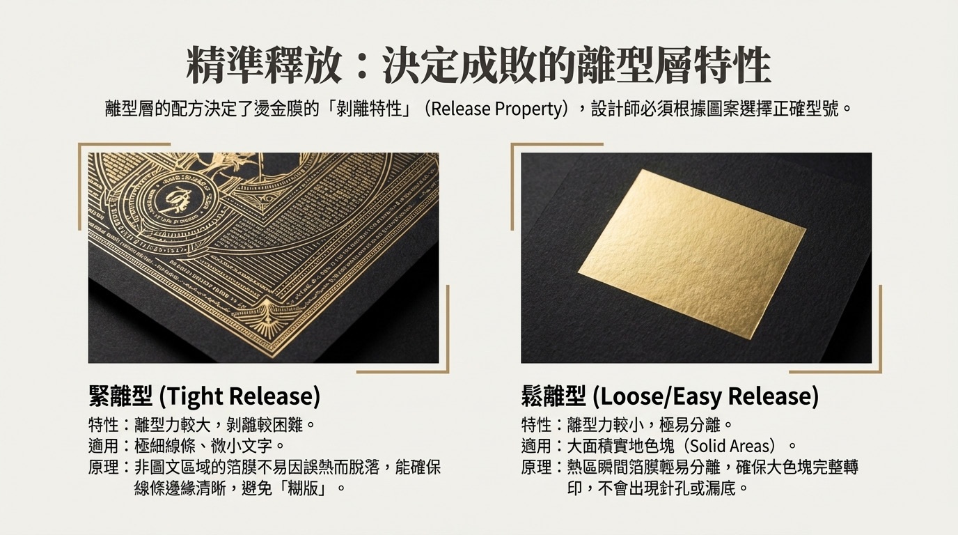 燙金版面佈局策略 — 大實地與細線條分離 安全距離規範 基材選擇指南 hot stamping layout strategy die separation