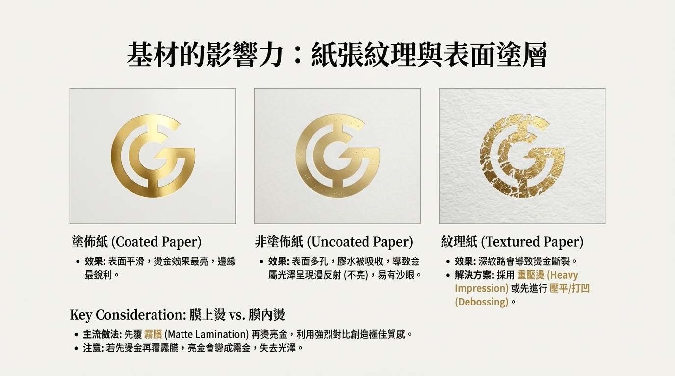 設計師實務藍圖 基材與後加工交互作用 Paper Selection Guide 覆膜順序 Finishing Process Order