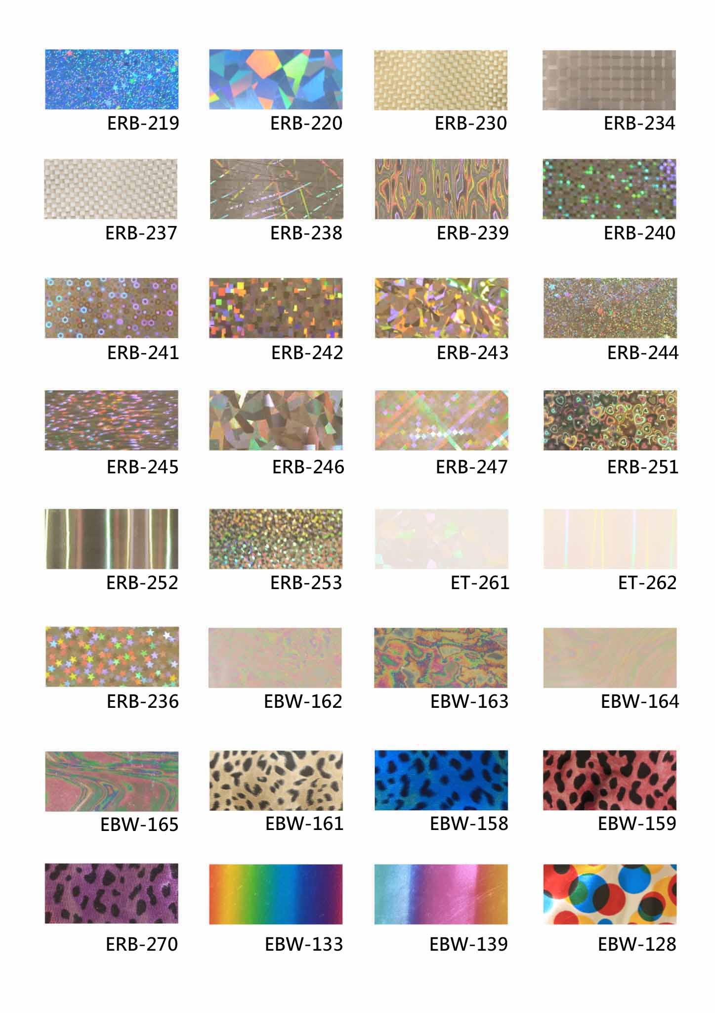 碳粉專用箔色卡 3